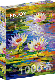WaterLiliesinthePondPuzzel1000stukjes