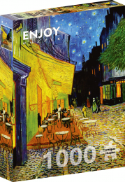 VincentVanGogh-CafeTerraceatNightPuzzel1000stukjes