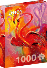 FlamingoPuzzel1000stukjes