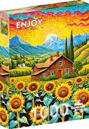 SunflowerHousePuzzel1000stukjes
