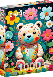 FlowerTeddyBearPuzzel1000stukjes