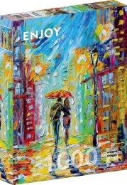 RainyRomanceintheCityPuzzel1000stukjes