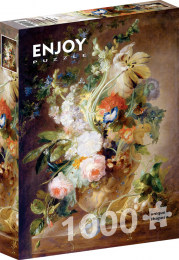 VasewithFlowersPuzzel1000stukjes