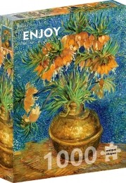 VincentVanGogh-Keizerlijkeparelmoervlindersineenkoperenvaas1000stukjes