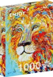 ColorfulLionPuzzel1000stukjes