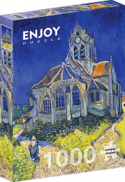 VincentVanGogh-DeKerkinAuvers-sur-OisePuzzel1000stukjes