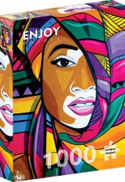 AfricanBeautyPuzzel1000stukjes