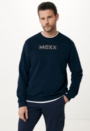 SweaterMetLogoNavy