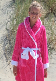 LittlePink-whitebadjasKinderbadjasmetcapuchon-L9-10jaar