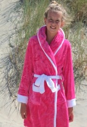 LittlePink-whitebadjasKinderbadjasmetcapuchon-XXL14-16jaar