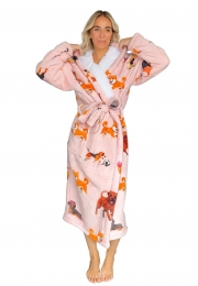 Badjasdames-gekkehonden