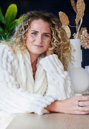 Ribcordbadjasfleece-sjaalkraag-roomwit-xlxxl