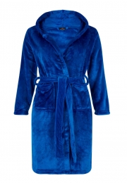 Tienerbadjaskoningsblauw-capuchonbadjas-M7-8jaar