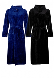 Fleecebadjascapuchonborduren-wit-xlxxl