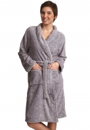 Damesbadjasgrijsbolletjes-zachtfleece-xl