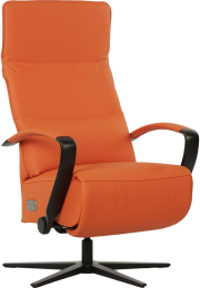 lerenindustrilerelaxfauteuilMatrix-zithoogtemedium-leer