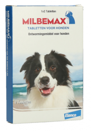 MilbemaxTablettenHondGroot2Tabl5-75Kg