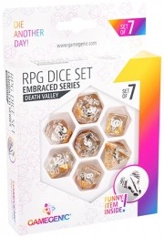 RPGDiceSet-EmbracedSeriesDeathValley7stuks