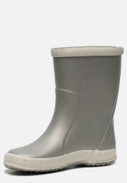 BergsteinGlamregenlaarzenzilverRubber