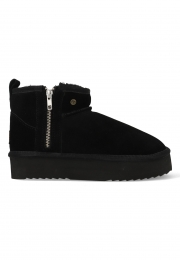 WarmbatPantoffelsDurackPlateauZipperDRC371899Zwart-37maat37