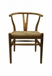 EetkamerstoelDelilahnaturelteakbananenblad