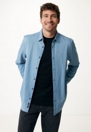 OverhemdDenimBlauw