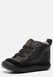 ShoesmeBabyflexBabyschoenenzwartLeer