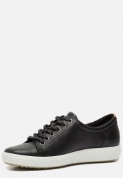 EccoSoft7WSneakerszwartLeer