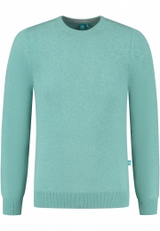 DistrictIndigoCrewneckPulloverAquaS