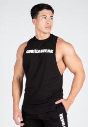 GorillaWearMiloDropArmholeTankTop-Zwart-M