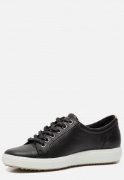 EccoSoft7WSneakerszwartLeer