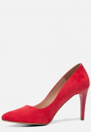 GiuliaPumpsroodImitatiesuede