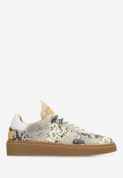 SneakerBossaNuovoSnakeZwartWit