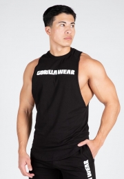 GorillaWearMiloDropArmholeTankTop-Zwart-M
