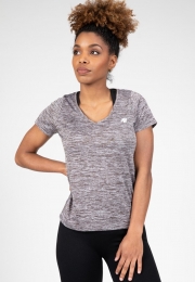 GorillaWearElmiraV-HalsT-Shirt-GrijsGemeleerd-XS