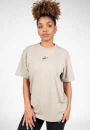 GorillaWearBixbyOversizedT-Shirt-Beige-S