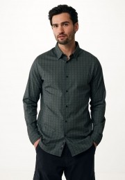 OverhemdPrintNavy