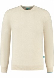 DistrictIndigoCrewneckPulloverBeige2XL