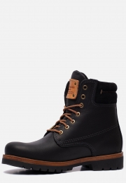 PanamaJackPanama03C27veterbootszwartLeer