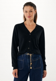 VestCashmereAraliaZwart