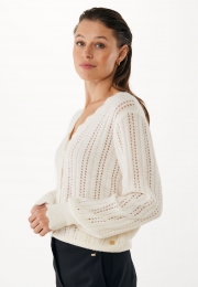 GebreidVestAjourCream