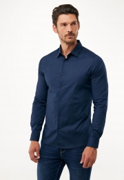 OverhemdAnetoEasyIronNavy