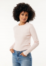 T-shirtPrimroseRibLichtroze