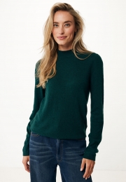 TruiCashmereBlendDonkergroen