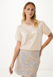 TopGebreidmetPaillettenZand