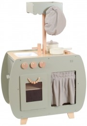 LabelLabelOlijfgroenHoutenBistroKeuken