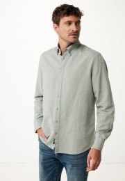 ShirtCalebLinnenGroen