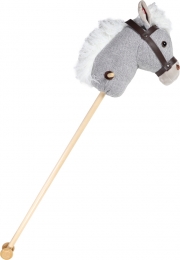 TrycoMiloGrijsStokpaardmetGeluidTR-120112
