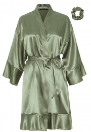 Satin-Luxurybadjassatijnkortmetruffles-pastelgroen