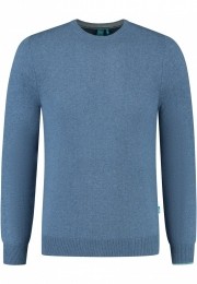 DistrictIndigoCrewneckPulloverMidBlueS